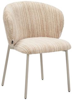 Bronx71 Esszimmerstuhl Milo Chenille beige/taupe