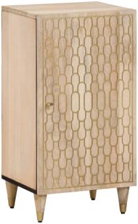 vidaXL Beistellschrank 40x33x75 cm Massivholz Mango 358272