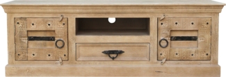 Lowboard Daipur Mangoholz Kommode Sideboard TV Fernseher Hifi Wohnzimmer Schrank