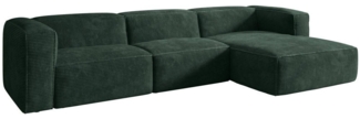 Luxusbetten24 Sofa Designer Sofa Comfy in Cord
