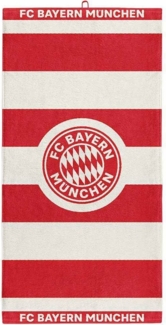 FC Bayern München Duschtuch FC Bayern München Duschtuch Rot / Weiß