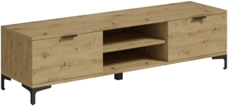Lowboard Lenea TV-Unterschrank 150cm Artisan Eiche mit Schubladen