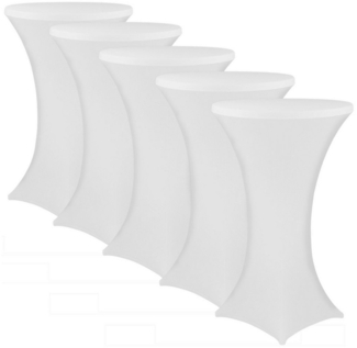 NYVI Stehtischhusse Stehtischhusse NYVIGala Elastische Premium Stretchhusse, Hussen für gängige 110-120 cm hohe Bistrotische & Stehtische