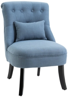 HOMCOM Sessel Relaxsessel mit Rückenkissen