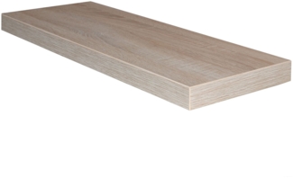 Wandboard Elif 60x24x4 Bücherregal Wandregal eiche sägerau 14845