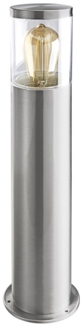 Heitronic Nr. 500682-HE Sockelleuchte Outdoor Naxos edelstahl E27 IP44 49cm