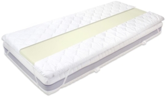 MSS® ProSoft Topper mit Bezug 80x200x6 cm