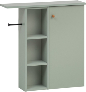 Schildmeyer Seitenschrank Bjarne, Breite 70 cm, Griff aus Massivholz Regalfach links oder rechts montierbar