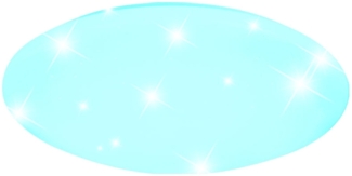 RGB LED Deckenlampe, dimmbar, Fernbedienung, Sterneneffekt, D 41cm