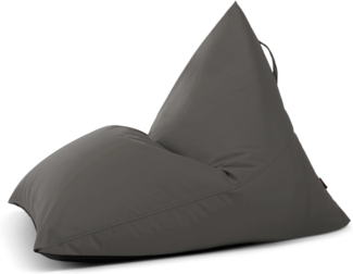 Sitzsack ‘Razz‘, Bezugstoff - Colorin, 100% Olefin, dark Grey, 90x130x110 cm.