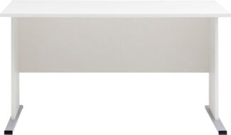 Möbelpartner Milo Schreibtisch, weiß, ca. 140,0 x 65,0 x 74,2 cm