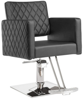 VINGLI Stuhl Friseustuhl, Barber Stuhl, Friseur Stuhl, Barberstuhl, Barber Chair, höhenverstellbar 90-105 CM, 360° Drehbar & 150 kg Tragkraft, PVC-Leder