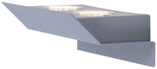 LED Wandleuchte, Stahl verzinkt, Länge 21 cm, RUSTEGA