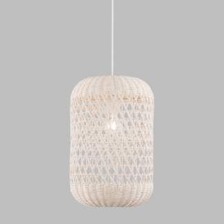 Nova Luce 9587162 AURORA Pendelleuchte 37x24,5cm Elfenbein E27