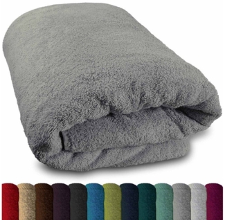 Lanudo Badetücher Lanudo® Saunahandtuch "Pure Line" 80x200 cm div. Farben, 100% Baumwolle (1-St)