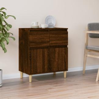 vidaXL Sideboard Braun Eichen-Optik 60x35x70 cm Holzwerkstoff 819683