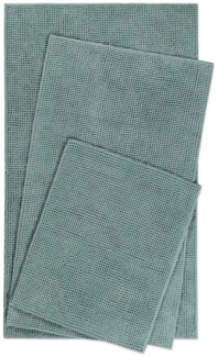 Wecon home Basics Badematte Balu, Höhe 14 mm, Polyester, rechteckig, Chenille, waschbar, rutschfest, schnell trocknend, weich, Badteppich