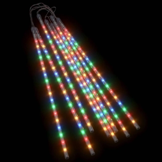 vidaXL LED Meteor-Lichter 8 Stk. 50 cm Mehrfarbig 288 LEDs 328558