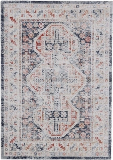 carpetfine Teppich Rina, rechteckig, Höhe: 3 mm, Orient Vintage Look, Wohnzimmer
