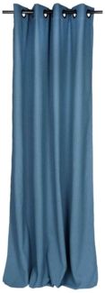 Esprit Vorhang FUN Ösenvorhang, Öse (1 St), Polyester, 140x250 cm in Blau