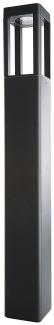 Heitronic 501330 LED Standleuchte Toskana II 650mm anthrazit 3000K IP65