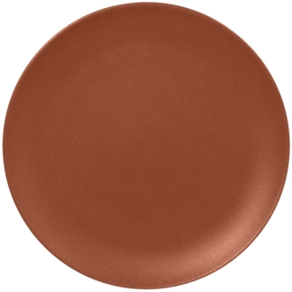 RAK Porcelain Neofusion terra brown Teller flach coupe Ø 26.7 cm / Ht. 2.7 cm