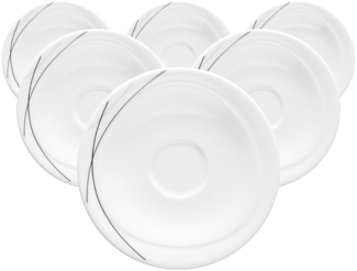Seltmann Weiden Trio Highline Kombi-Untertasse ø 13,3 cm 6er Set