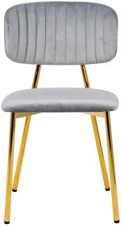 Stuhl Giselle 125 2er-Set Taupe