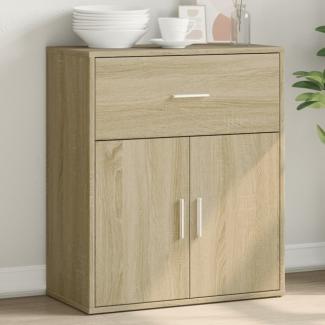 vidaXL Sideboard Sonoma-Eiche 60x31x70 cm Holzwerkstoff 840466