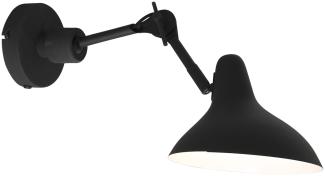 Steinhauer Wandleuchte Anne Kasket 2693ZW Schwarz