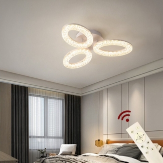 Eurotondisplay LED Deckenleuchte LED Deckenlampe Fernbedienung Lichtfarbe/Helligkeit einstellbar, LED fest integriert, Warmweiß mit Kaltweiß einstellbar, Lichtfarbe und Helligkeit einstellbar mit Fernbedienung