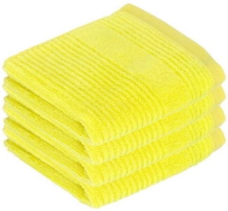 Vossen Gästehandtücher 4er Pack Gästetuch 30x50 cm Tomorrow, Frottier (Spar-Set, 4-St), Vegan