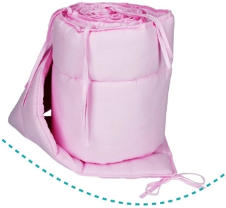 Bettnestchen Soft Nest für Kinderbetten 70 x 140 rosa