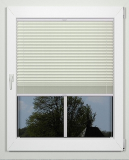 indeko Plissee simple, Lichtschutz, mit Bohren, verspannt, verschraubt, nach Maß