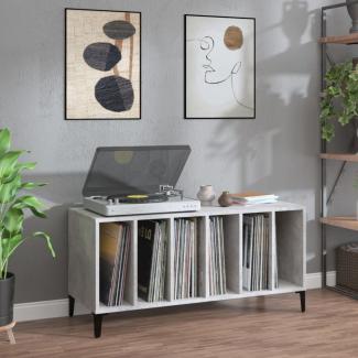 vidaXL Plattenschrank Betongrau 100x38x48 cm Holzwerkstoff 831985