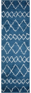 Tapiso Hochflor-Läufer DELHI, rechteckig, Höhe: 30 mm, Wohnzimmer, Schlafzimmer, Shaggy