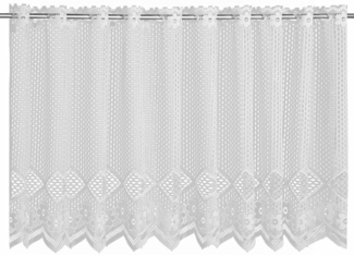 Neusser Collection Cafehausgardine Alinde weiß, 60x160 cm