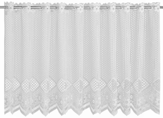 Neusser Collection Cafehausgardine Alinde weiß, 60 x 160 cm