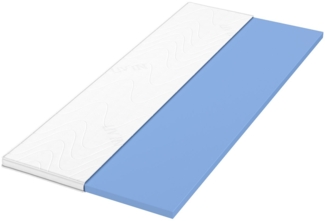 Topper LIV'IN Lodano, Weiß, 160 x 7 x 200 cm