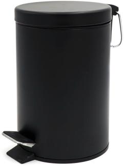 Ridder Abfalleimer Ed 3 Liter mit Soft-Close schwarz matt