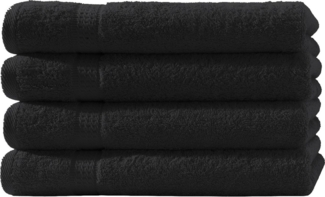 One Home Duschtücher Royal, Frottee (4-St), mit Bordüre, saugfähig