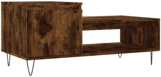 Couchtisch, Sofatisch Räuchereiche 100x50x45 cm Holzwerkstoff