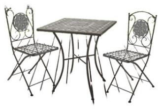 Siena Garden Mosaikmöbel Set Como Tisch 64 x 64 x 71 cm