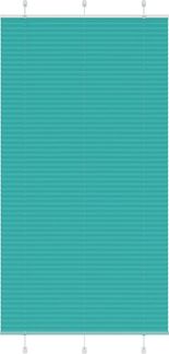 vidaXL Plissee Petrolgrün 105x200 cm Stoffbreite 104,4 cm Polyester 4015416