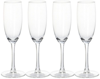 Neuetischkultur Sektglas Sektglas 4er Set 180 ml, Glas