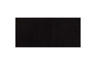Salonloewe Fußmatte Fußmatte 30x60 Uni Schwarz, Eingangsmatte klein, Höhe: 300 mm