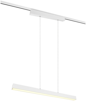 LED Pendelleuchte PAROS Weiß, Breite 90cm für DUOline Schienensystem