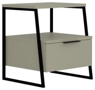 Decortie Nachttisch Pal Moderner Nachttisch, 45 x 41 x 50 cm (1 Tisch), Moderner Nachttisch, 45 x 41 x 50 cm