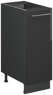 Apothekerschrank Fame-Line Anthrazit Hochglanz 30 cm , AP Anthrazit Vicco