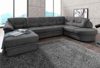 sit&more Wohnlandschaft Savoni U-Form, wahlweise mit Bettfunktion